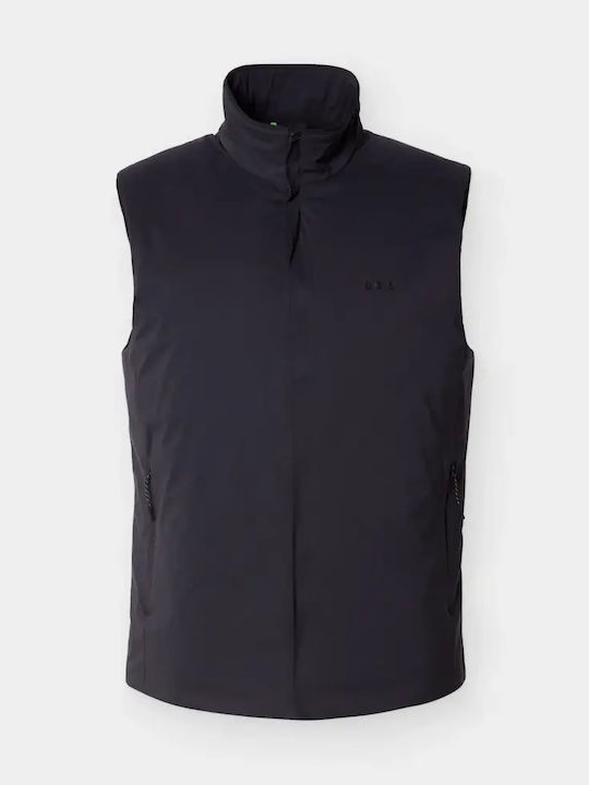Sleeveless Jacket Dark Blue