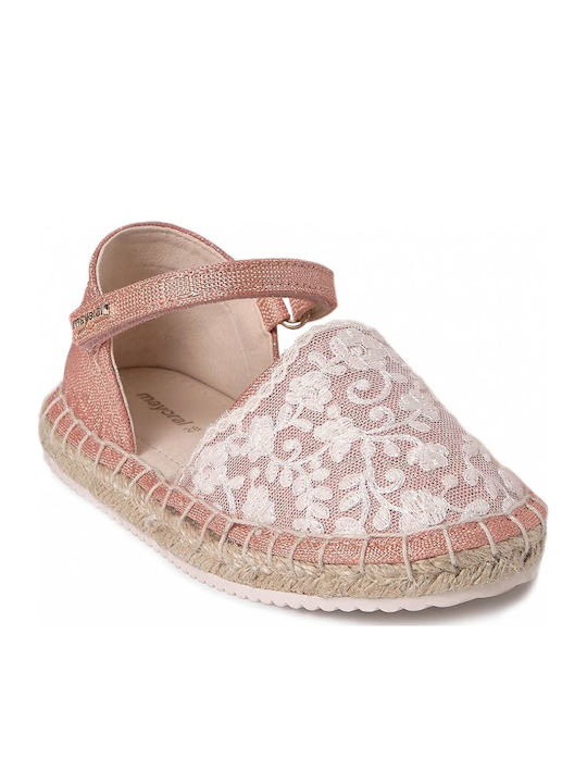 Espadrile pentru Copii cu închidere Hoop & Loop Roz