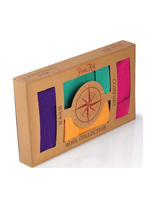 Pirin Hill Κάλτσες Σκούρο Μωβ 4Pack Pirin Hill Κάλτσες Σκούρο Μωβ 4Pack