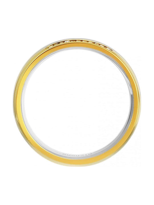 Akzent Bicolour Wedding Ring