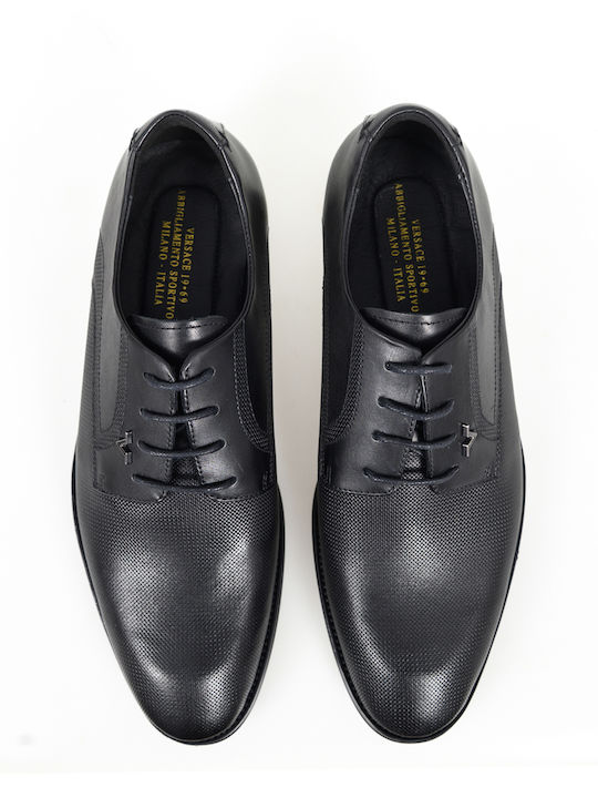 Leather Men's Moccasins in Black Colour