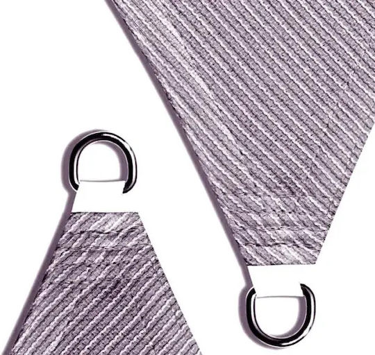 Grasher E220 Rechteckiges Schattierungsnetz Grüne mit Hoop 3x5m 180gr/m²