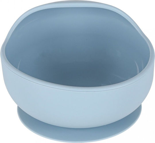ikonka ikonka Baby- und Kinder-Essgeschirr aus Blauem Silikon 3er Set
