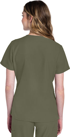 Cherokee Originals Ultra Women's Medical Blouse Green