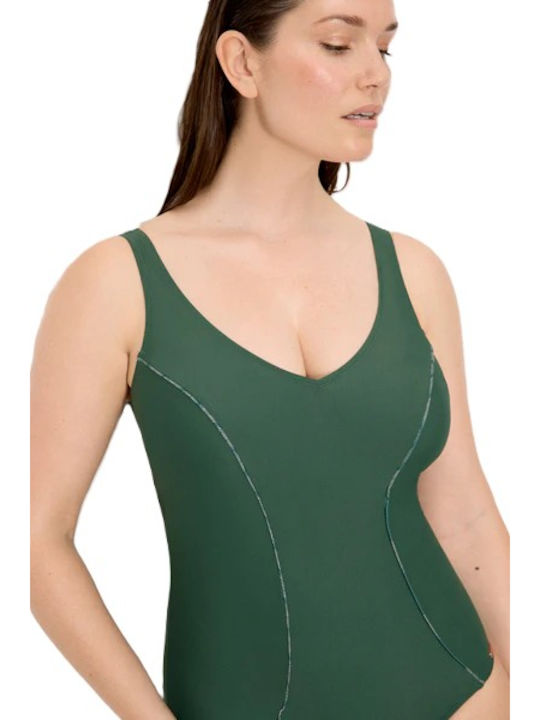 Costum de Baie Întreg Verde