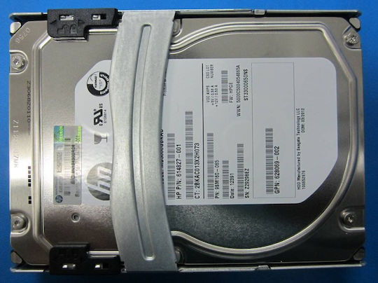 HP 1TB HDD Festplatte 3.5" SATA III 7200 Umdrehungen pro Minute für Server 653947-001