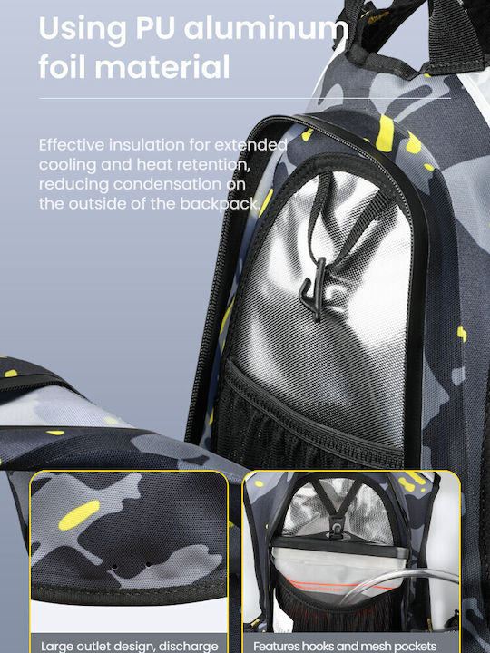Loboo Backpack Αδιάβροχο 6lt Μαύρο