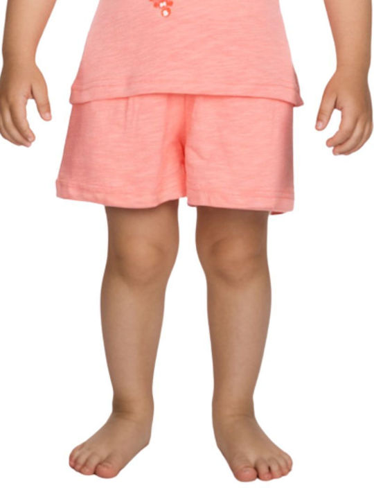 Dreams by Joyce Kids Cotton Pajamas Peach Starfish