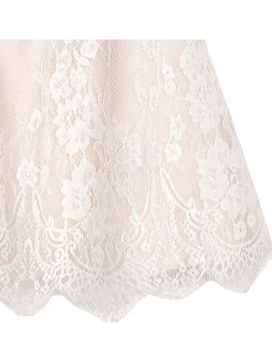 Nst Nastasia Marie Rochie Bej De Botez