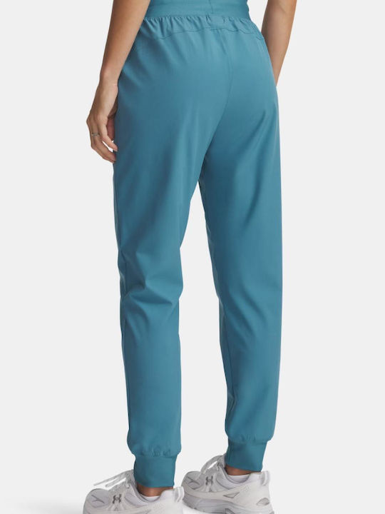 Ua Rival Damen Jogginghose Breite Blau