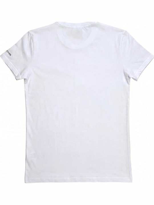 Men's Short Sleeve White Undershirt