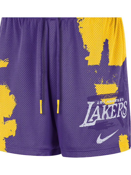 Los Angeles Lakers Спортна Мъжка Бермуда Dri-Fit Лилава