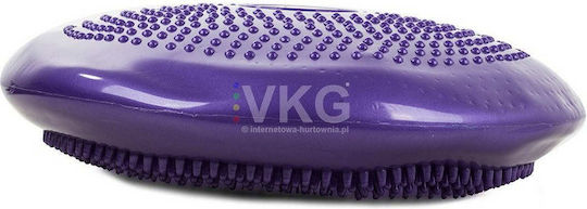 Verk Group Balancekissen Lila mit Durchmesser 32cm