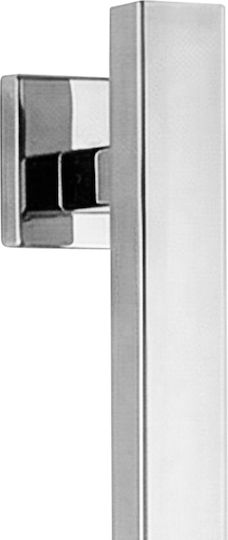 Avizar Shower Bar Adjustable Height Angle Chrome Finish Anti-corrosion Grey