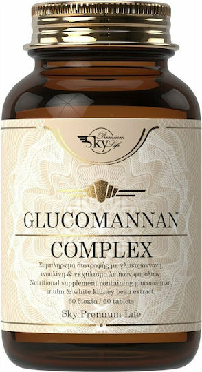 Sky Premium Life Glucomannan Комплекс 300мг 60 Таблетки