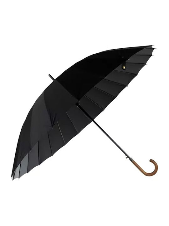 Umbrelă De Pluie Compactă Automată Neagră