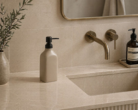 MRShome Ceramic Gray Dispenser 350ml