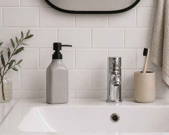 MRShome Ceramic Gray Dispenser 350ml