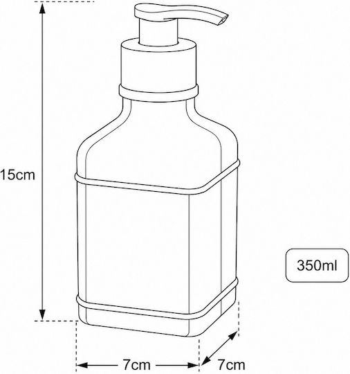 MRShome Spender Küche Glas Grüne 350ml