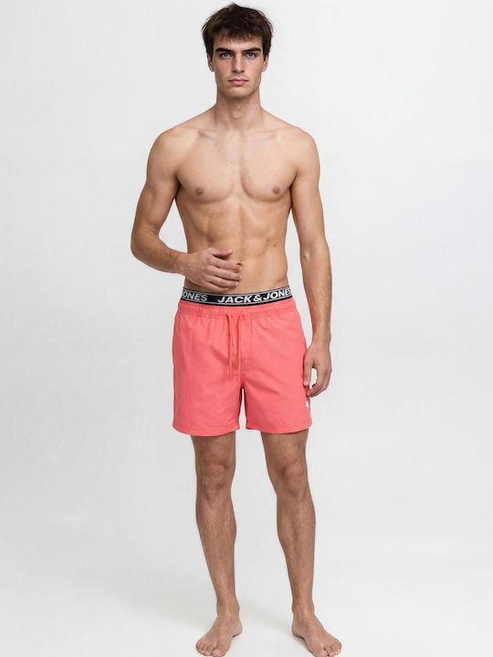 Men's Swimwear Shorts Hot Coral