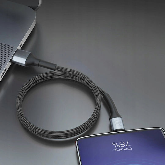 3MK Regular USB 2.0 to micro USB Cable Μαύρο 0.5m 1τμχ