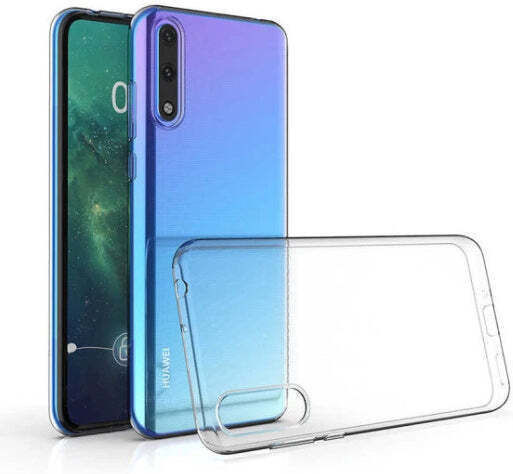 Back Cover Σιλικόνης Μαύρο (Huawei P Smart S / Y8P)