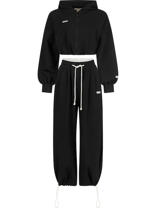 Дамски Спортен Екип Jet Black