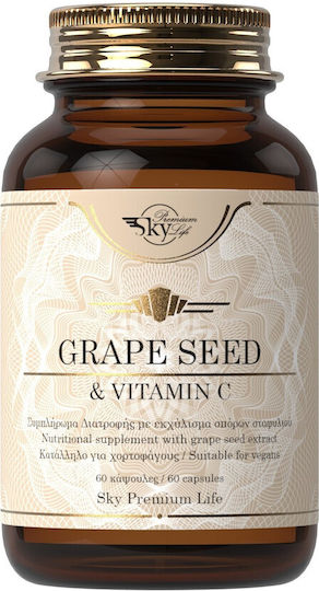 Sky Premium Life Grape Seed & Vitamin C 60 Mützen