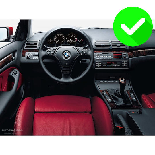 Carmedia Car Audio System for BMW Series 3 (E46) 1998-2005 (Bluetooth/USB/AUX/WiFi/GPS/Apple-Carplay/Android-Auto) with Touch Screen 9.5"