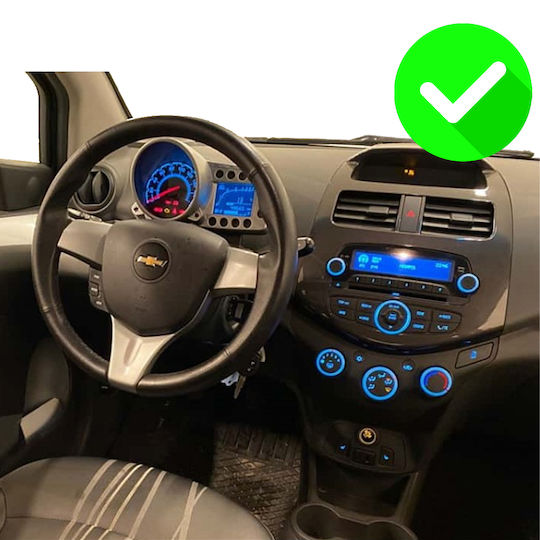 Carmedia Car Audio System for Chevrolet Spark 2009-2015 (Bluetooth/USB/AUX/WiFi/GPS/Apple-Carplay/Android-Auto) with Touch Screen 9.5"