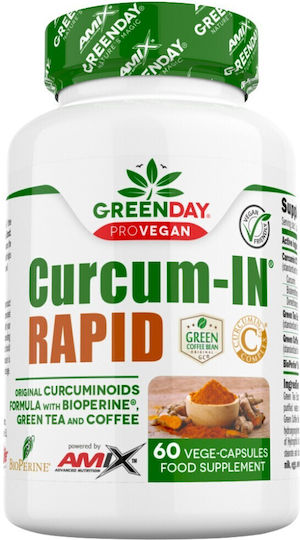 Amix Greenday Curcum-In Rapid 60 капси