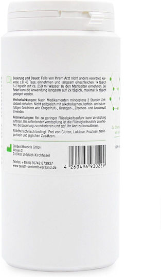 Zeolith-Bentonit-Versand Detox 700mg 200 κάψουλες
