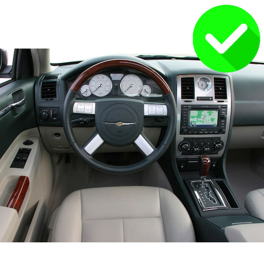 Carmedia Ηχοσύστημα Αυτοκινήτου Chrysler 300C 2005-2010 (Bluetooth/USB/WiFi/GPS/Apple-Carplay/Android-Auto) με Οθόνη Αφής 9"