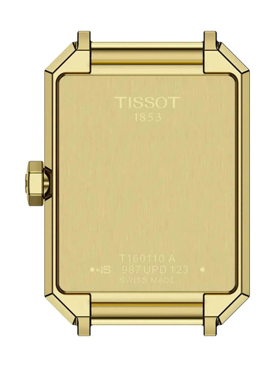 Womens Watch 30mm Battery with Gold Metal Bracelet