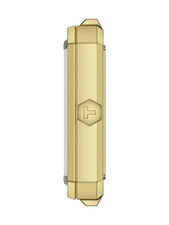 Womens Watch 30mm Battery with Gold Metal Bracelet