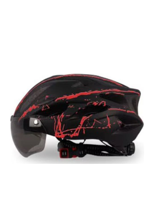 FIXATO Cască de Bicicletă Neagră