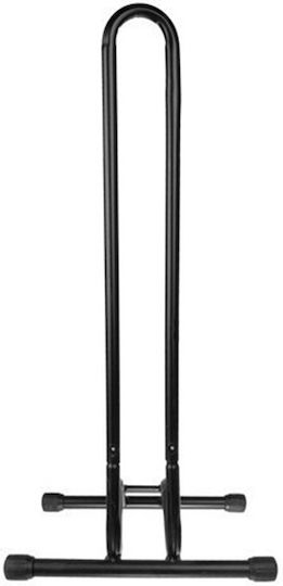 Freistehender Fahrradständer 75x40x37cm Schwarz