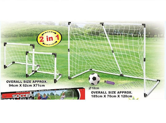 ikonka Outdoor Soccer Goal Posts