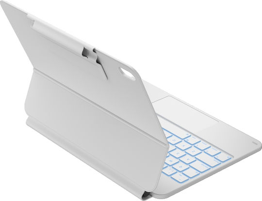 Typecase Klappdeckel Robust mit Tastatur Weie (iPad 11 A16 2025, iPad 10,9 2022)