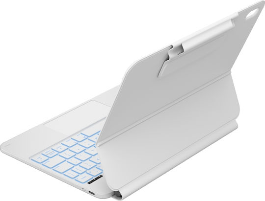 Typecase Klappdeckel Robust mit Tastatur Weie (iPad 11 A16 2025, iPad 10,9 2022)
