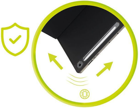 Mobile Origin Dauerhafte Rückseite Hülle Schwarz für Galaxy Tab S10 FE+