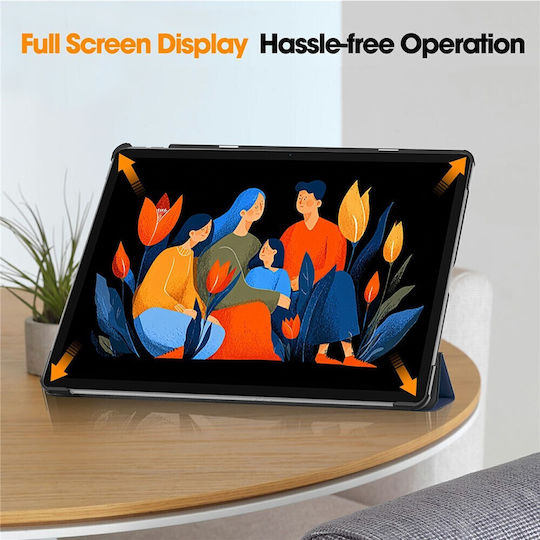 Techsuit Klappdeckel Blau (Lenovo Idea Tab Plus 12,1)