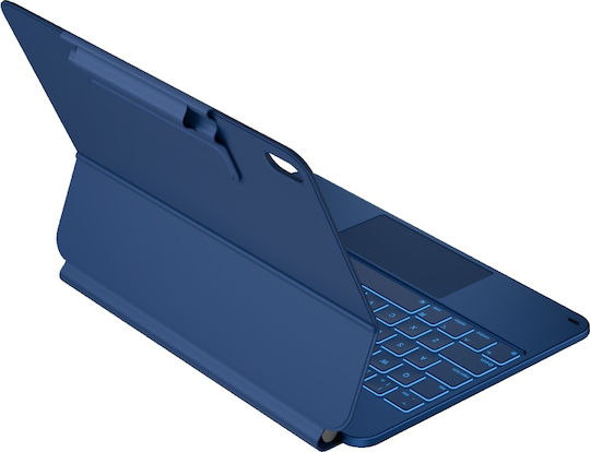 Typecase Case Edge Tastatur iPad 11'' (A16) 2025 iPad 10,9'' 2022 Pacific Blau Kb206-100-d-pbu-pbu-b-us-v5b