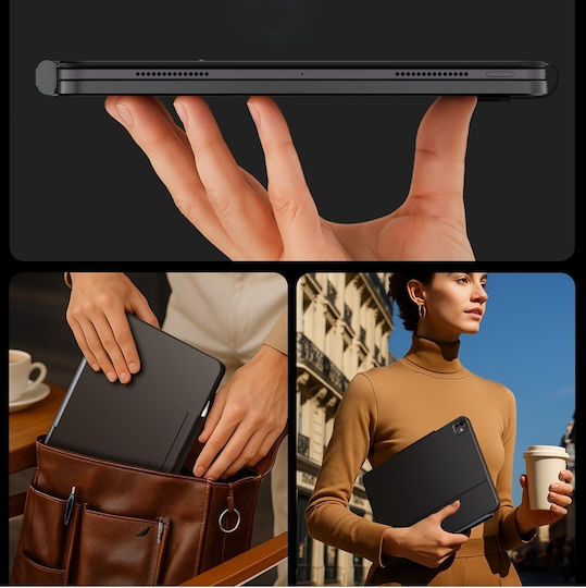 Typecase Case Edge Tastatur iPad 11'' (A16) 2025 iPad 10,9'' 2022 Pacific Blau Kb206-100-d-pbu-pbu-b-us-v5b