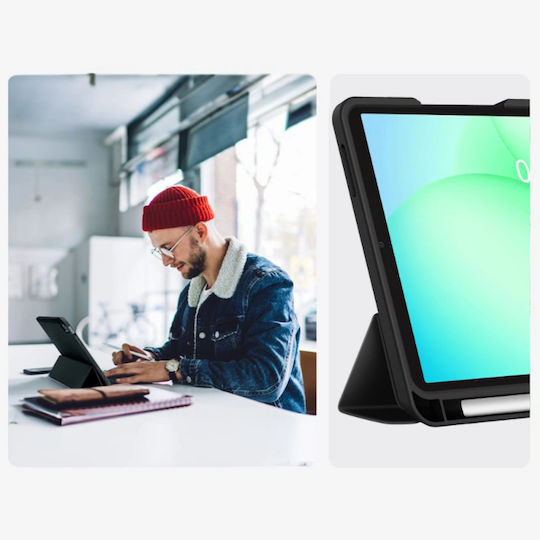 Sc Pen Flip Cover Blacη (Galaxy Tab A9 8.7)