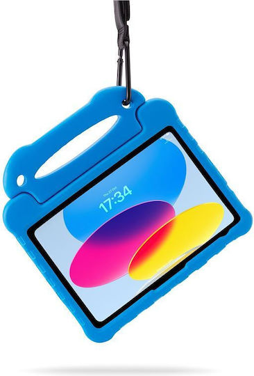 Pipetto Flip Cover με Πληκτρολόγιο για Παιδιά στα Αγγλικά US Μπλε (iPad 2022 10.9'')