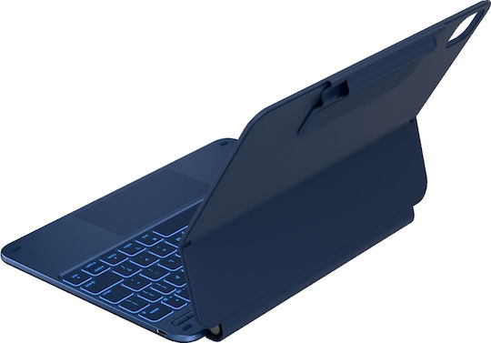 Typecase Калъф Edge Клавиатура iPad Air 11 2024/2025 Pacific Blue Kb206-110-d-pbu-pbu-b-us-v5b