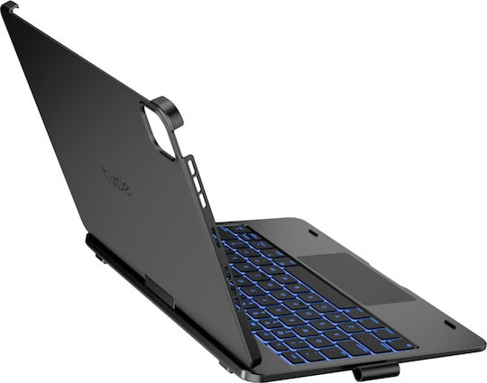 Typecase Case Flexbook Touch Tastatur iPad Air 11 2024/2025 Grau Kb201t-110-b-sgy-blk-b-us-v4