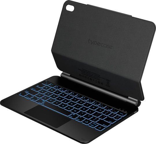 Typecase Case Edge Keyboard iPad 11'' A16 2025 iPad 10.9'' 2022 Black Kb206-100-d-blk-blk-b-us-v5b