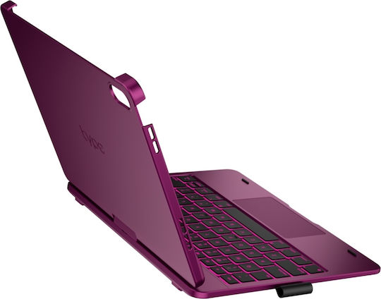Typecase Case Flexbook Touch Tastatur iPad 11 (A16) 2025 iPad 10,9 2022 Raspberry Kb201t-100-b-rby-blk-b-us-v3